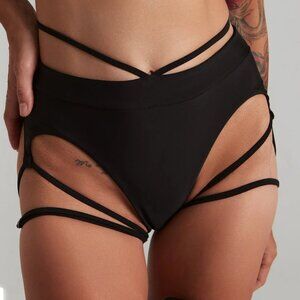 Like New Harna Pole Shorts - Black,  Size M (runs small)